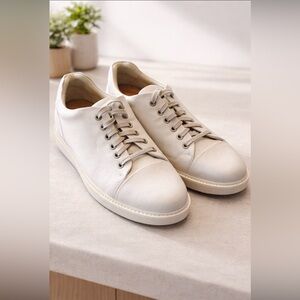 Samuel Hubbard Women's 9.5 M   Sneakers White Leather Comfort Fast For H034